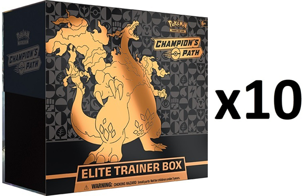 Pokemon Champions Path Elite Trainer Box 10ct CASE